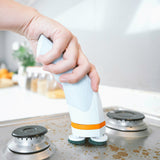 Skadu Kitchen Pro | Tough & Mild + Bottle Brush + Copper Scrubber | 20 Replacement Brushes|hyperlychee
