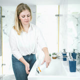 Skadu Kitchen Pro | Tough & Mild + Bottle Brush + Copper Scrubber | 20 Replacement Brushes|hyperlychee