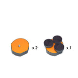 Bundle: 2 x Single Head Attachment + Triple Head Attachment (Velcro Issue Fixed)-hyperlychee