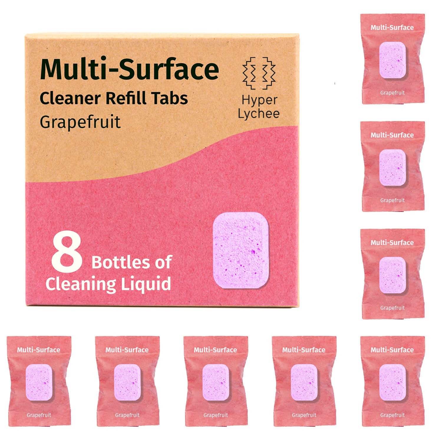 Multi-surface All Purpose Cleaner Tablets | Pack of 8