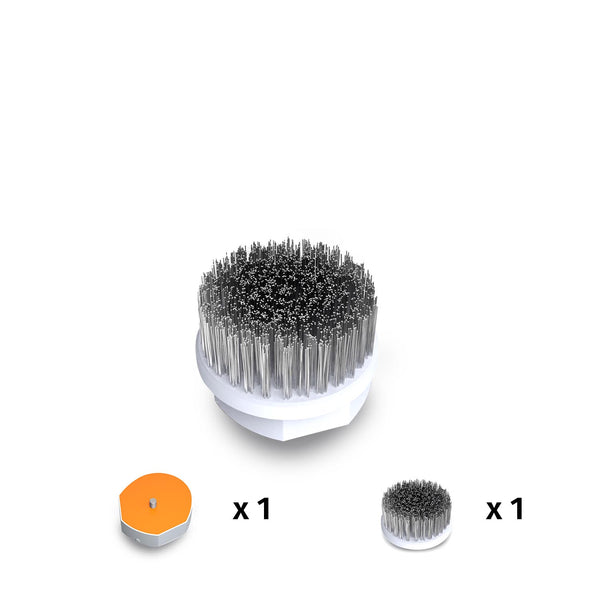 Ultra Strong SS Bristle Brush + Dedicated Attachment | hyperlychee