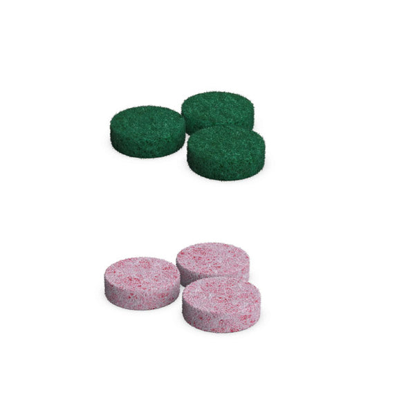 Replacement Scrub Pads | 36 Pads Tough & 36 Pads Mild-hyperlychee